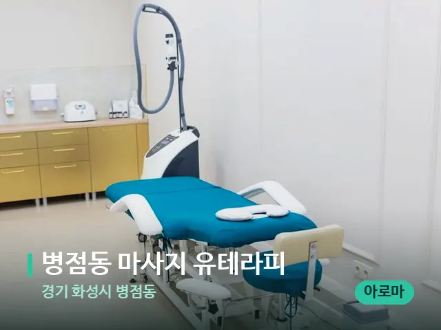 경기 화성시 병점동 병점동 마사지 유테라피 — 스파 관리실 내부